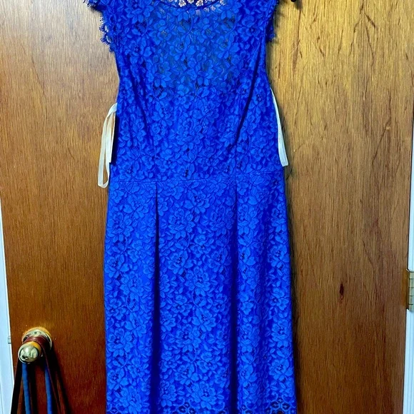 Royal Blue Lace Shoshanna Dress size